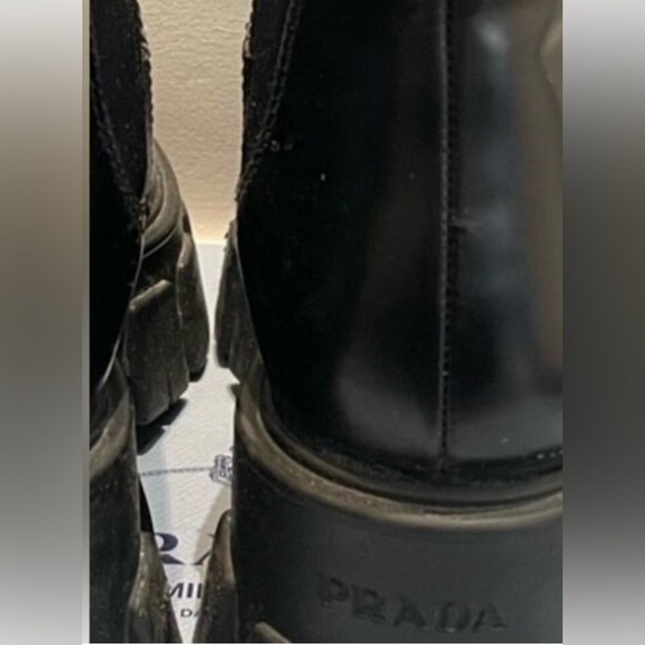 Prada chunky Chelsea boot - Picture 9 of 12